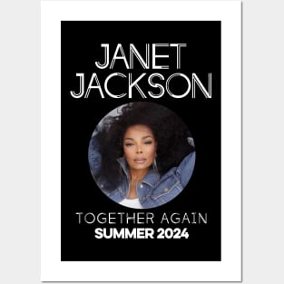 Janet Jackson Together Again Summer 2024 Posters and Art